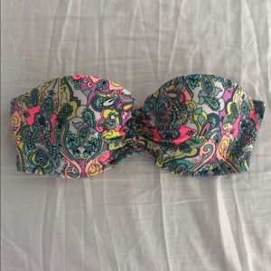 VS Swim bandeau bathing suit top